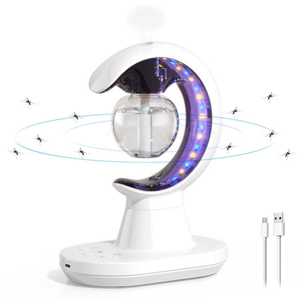 HANNEA Mosquito Repeller Lamp 3 in 1 Electric Mosquito Repeller Humidifier Night Light Quiet Mosquito Lamp for Bedroom, Office, Nursury Room, Living Room HANNEA Mosquito Repeller Lamp 3 in 1 Electric Mosquito Repeller Humidifier Night Light Quiet Mosquito Lamp for Bedroom, Office, Nursury Room, Living Room